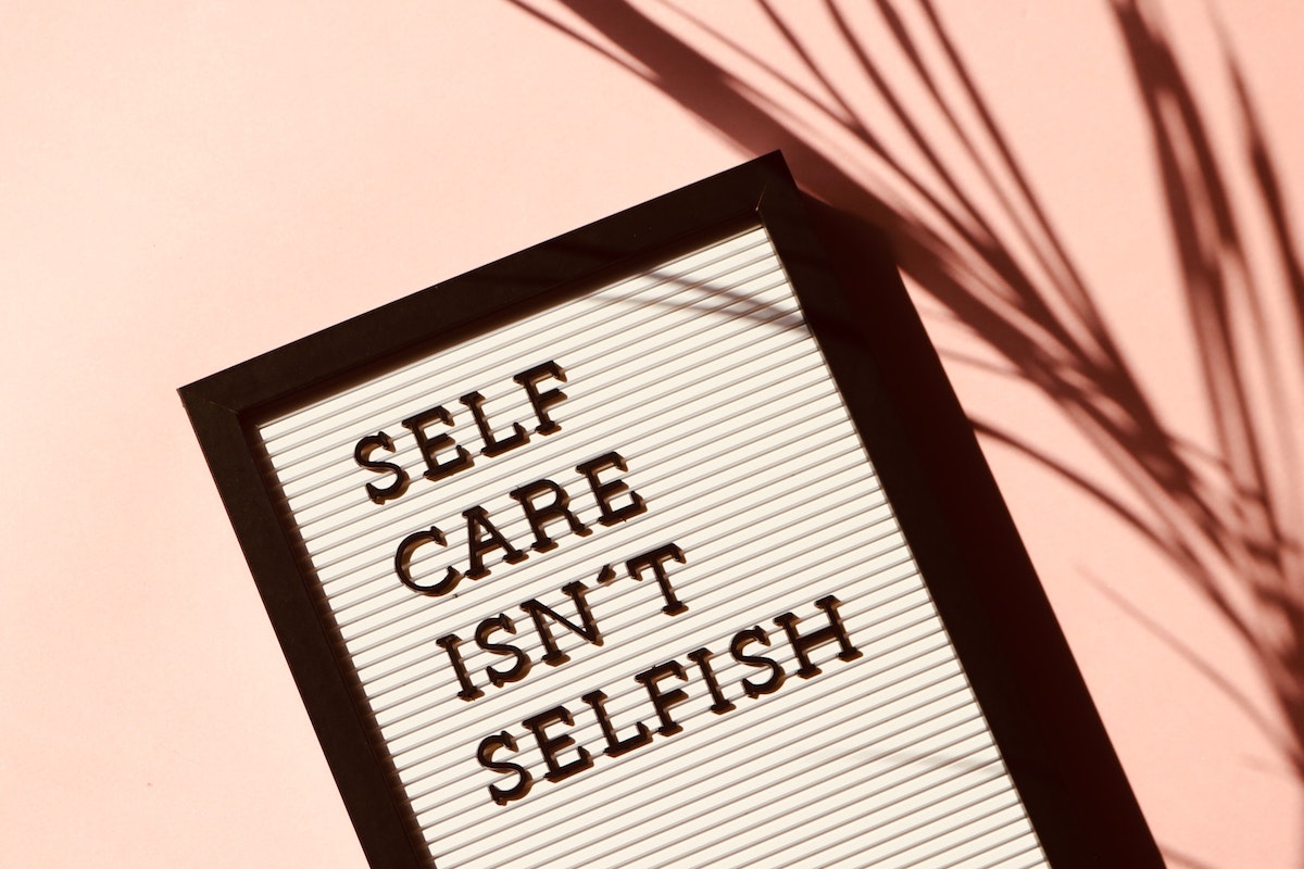 Self Care Isn T Selfish Signage 2821823