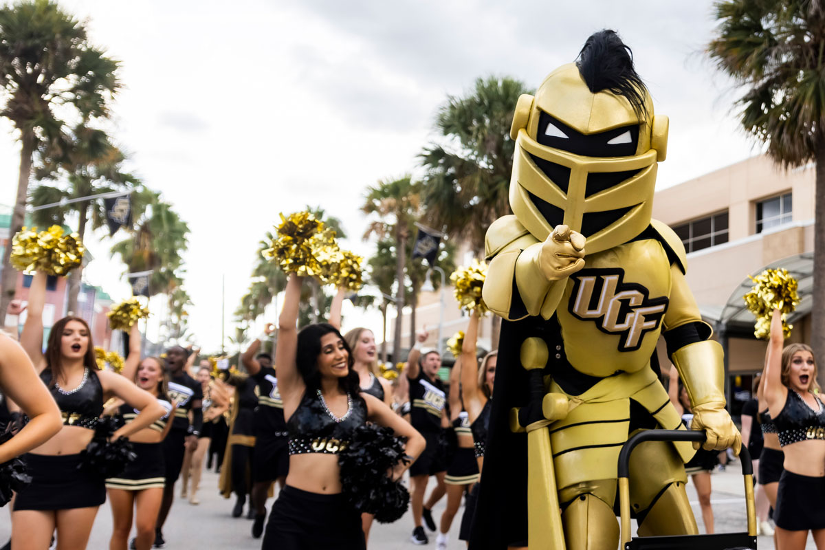 knightro march to victory