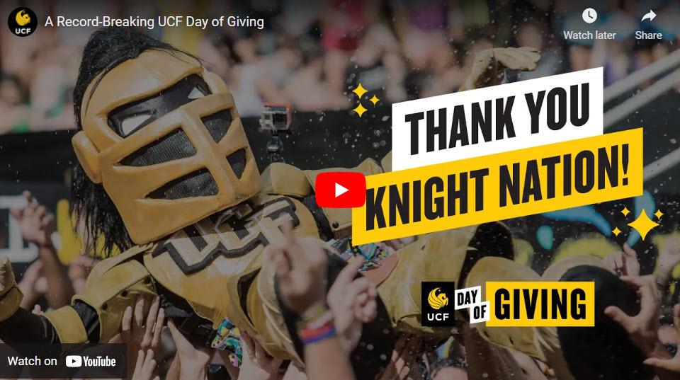 WATCH: UCF Knights to Pay Tribute to Space Industry with 'Mission